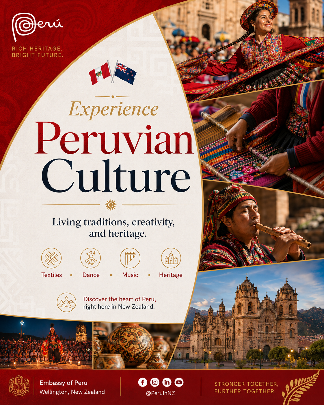 Taste Peru campaign poster